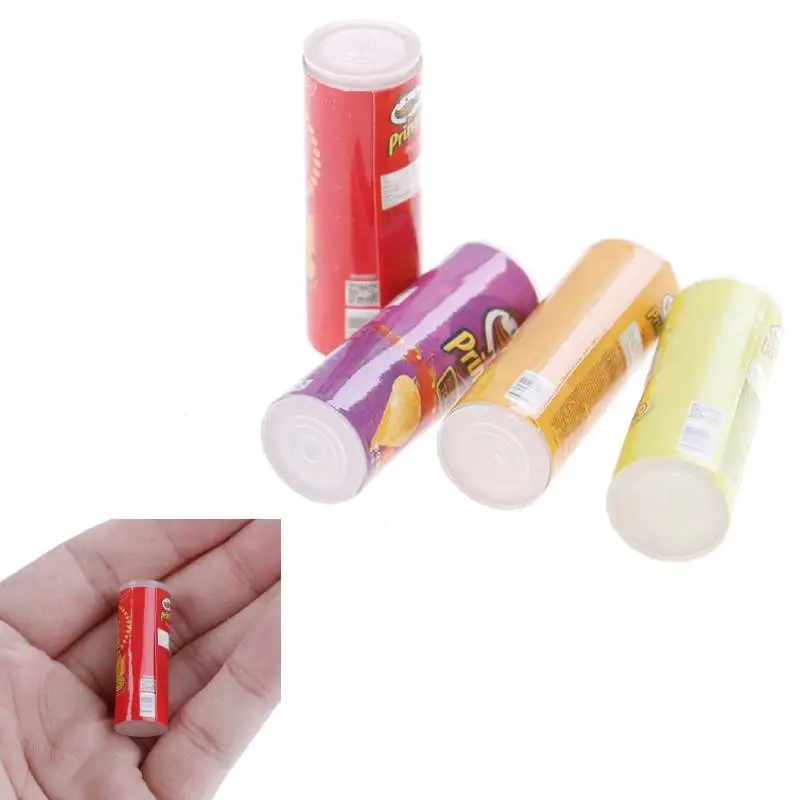 

4 шт., миниатюрные игрушки для кукол, 1/12 дюйма, 4 бутылки