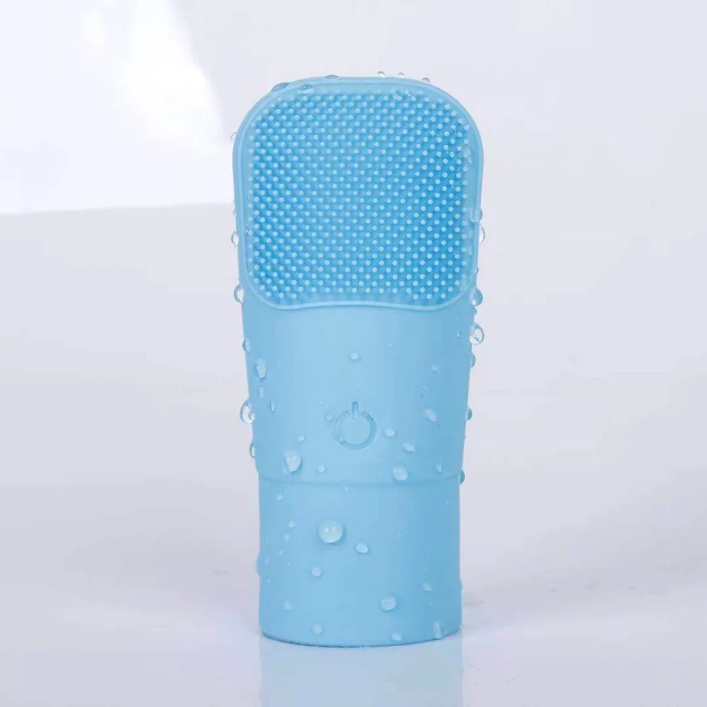 Электрическая Очищающая щетка для лица силиконовый массажер Sonic Vibracion