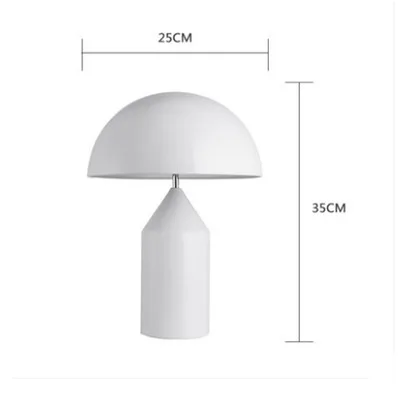 

Modern Minimalist Mushroom Table Lamp Bedroom Study Bedside Lamp Home Decoration Modern Desk Lamp Lamp for Bedroom