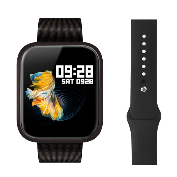P70-Black P70 P68 Смарт часы кровяное давление монитор сердечного ритма IP68 фитнес-браслет часы для женщин мужчин Smartwatch для IOS Android - Цвет: P70-Black