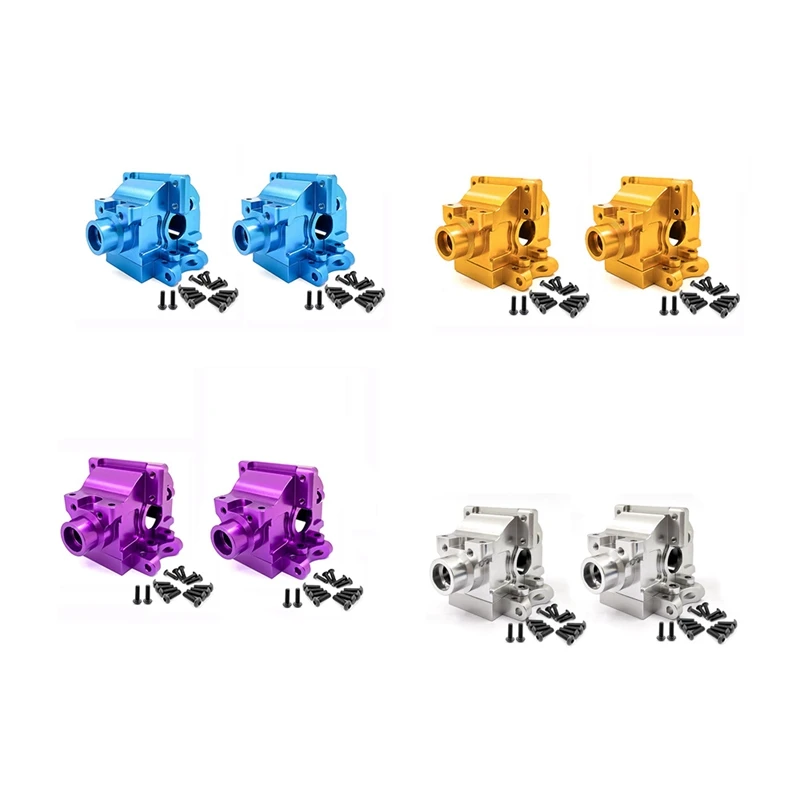 

2 шт. металлическая передняя задняя коробка передач, коробка передач 122275 (06045 06046) для HSP 94122 94155 94166 94177 94188 Запчасти для радиоуправляемых автомо...