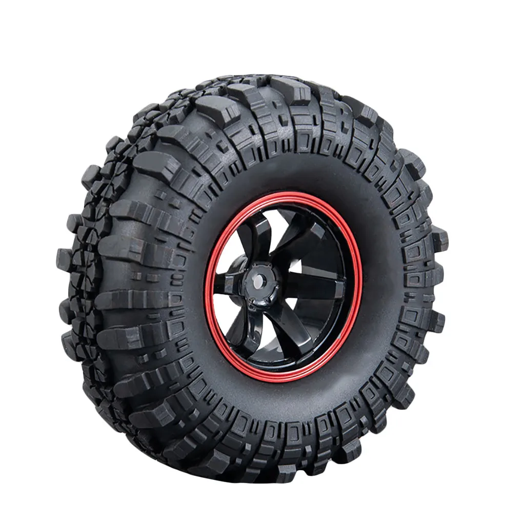 110 мм 1 9 дюйма колесная шина с ободом для 1/10 RC Rock Crawler SCX10 D90 TRX4 комплект пластиковых