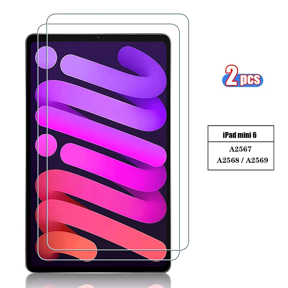 screen protector for apple ipad mini 6 2021 8 3 a2567 a2568 a2569 full coverage tempered glass film free global shipping
