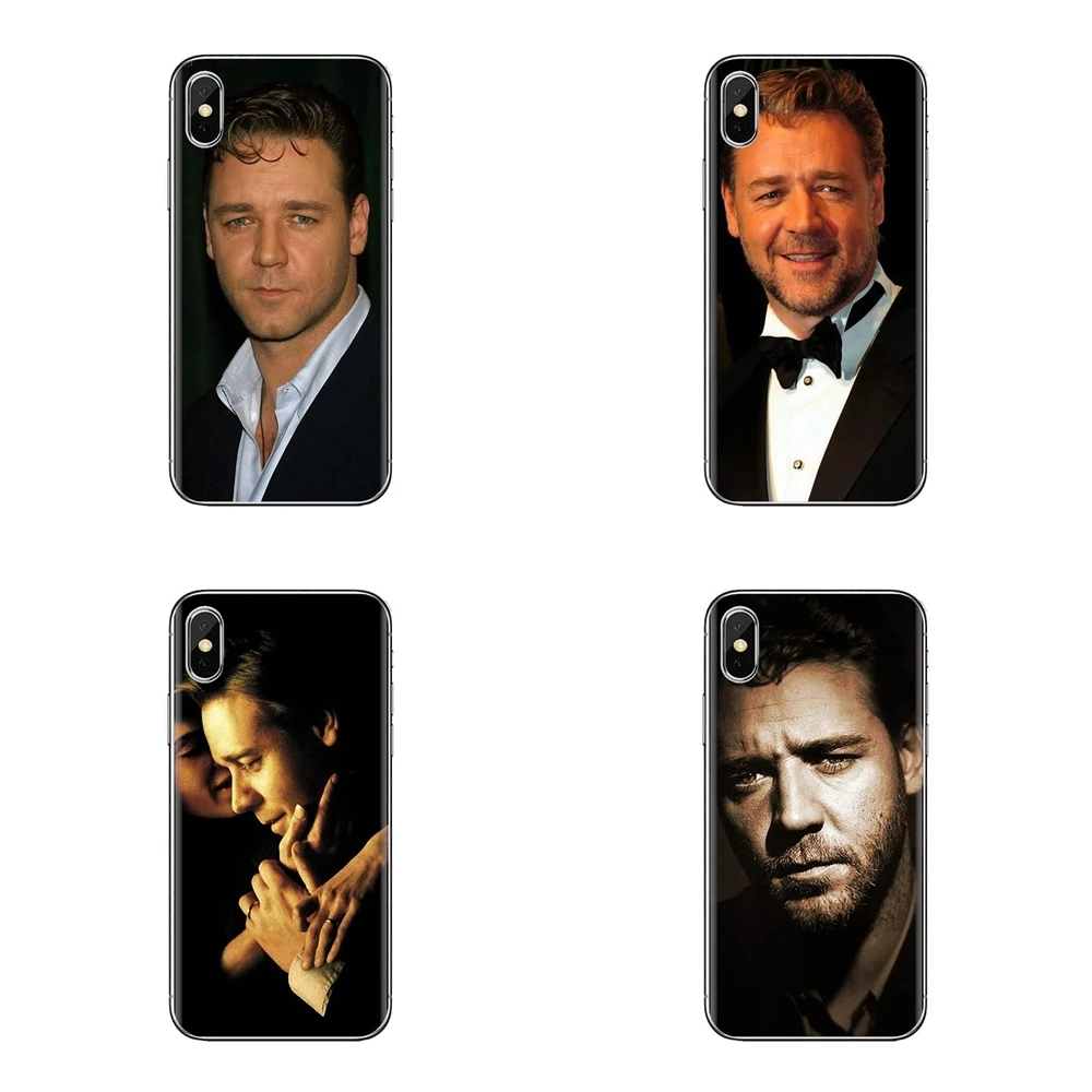Soft Shell Крышка Russell Crowe мужской актера портрет для LG G3 G4 мини G5 G6 G7 Q6 Q7 Q8 Q9 V10 V20 V30 X