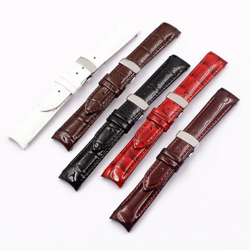 Ремешок для часов Tissot 1853 библиотека T035 кожаный ремешок T035210 T035207A 18 мм аксессуары