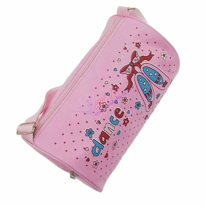 Розовая балетная сумка для девочек водонепроницаемая холщовая Сумка малышей