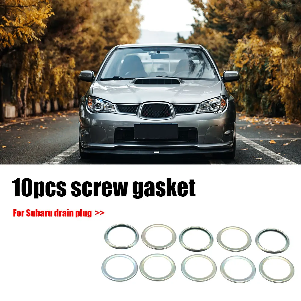

10pcs Oil Drain Plug Crush Washers for Subaru Impreza Legacy 11126AA000