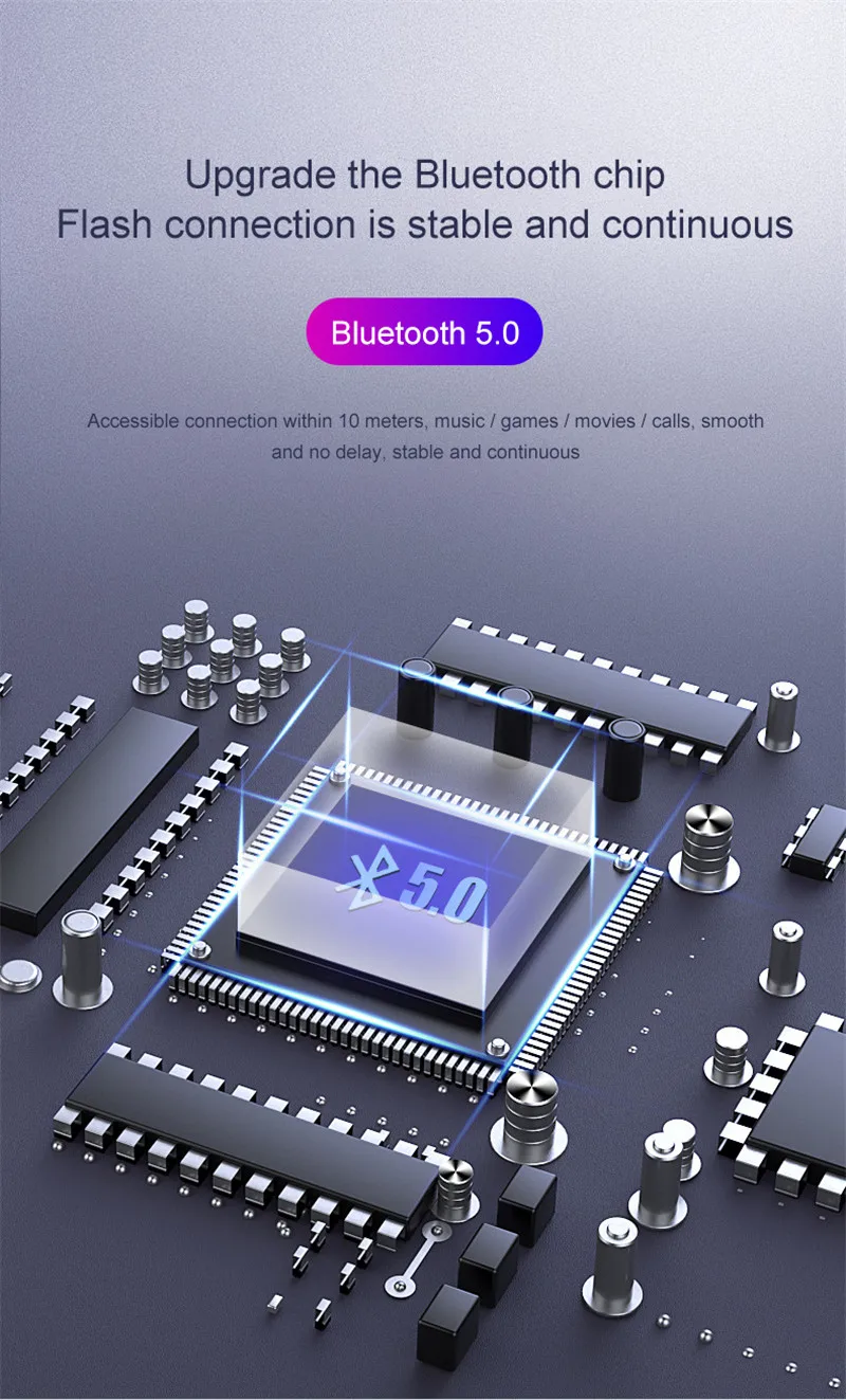 F9 TWS, беспроводные наушники, Bluetooth V5.0, спортивные наушники, светодиодный дисплей, 2000 мАч, внешний аккумулятор, микрофон