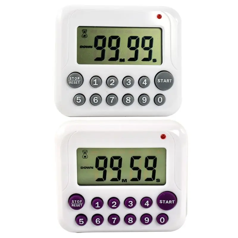 

Kitchen Timer Cooking Alarm Count Down Up LCD Display Digital Clock Magnetic