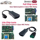 Профессиональные инструменты для диагностики автомобиля Lexia 3 Diagbox V9.91 PP2000, золотой полный чип Lexia3 для CitroenPeugeot XS Evolution v7,8