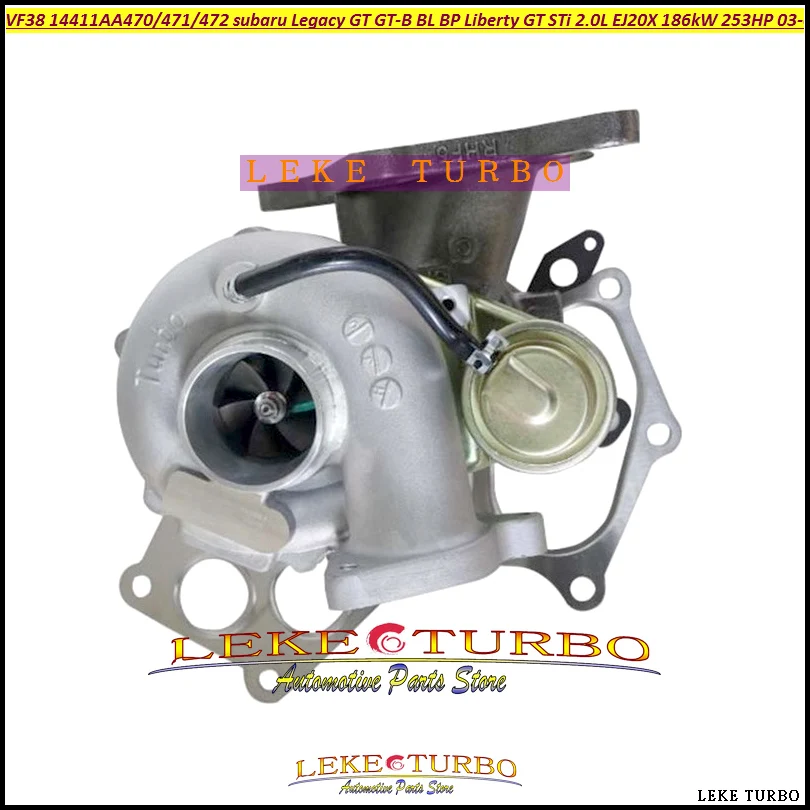 ww Turbo VF38 14411AA470 14411AA471 14411-AA472 ВА 430072 Для Subaru Legacy GT GT-B BL BP Liberty STi 2.0L EJ20X 186kW 253HP