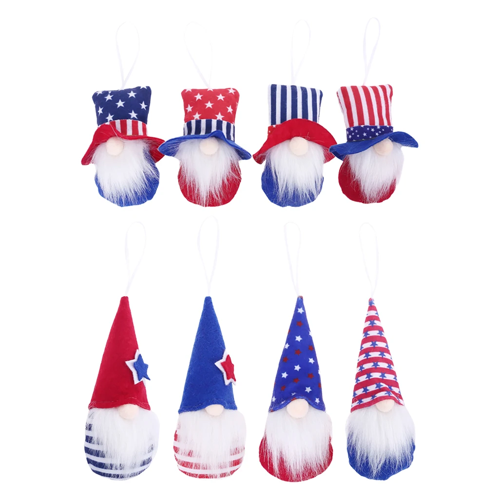 4x Gnome плюшевая кукла шведская безлицевая подвесная с Утяжеленным дном | Дом и сад