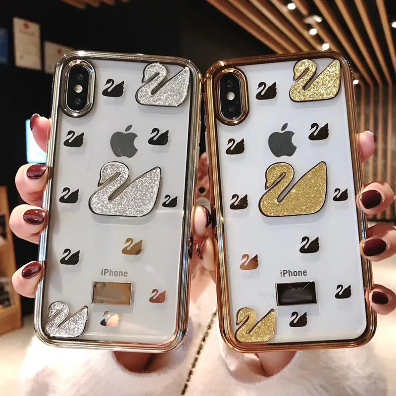 Чехол для телефона Swarovskie iphone X XR XS MAX 6 6s 7 8 Plus чехол чехлы|Чехлы-накладки| |