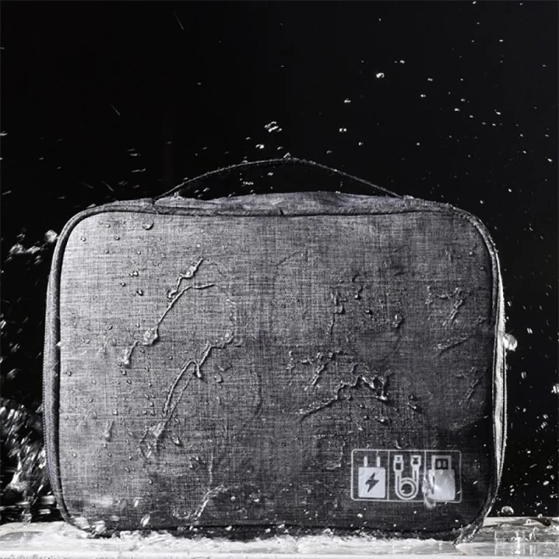 Продажа Дорожная сумка для кабелей, портативный цифровой USB-органайзер для гаджетов, зарядное устройство, провода, косметика, сумка для хранения на ...