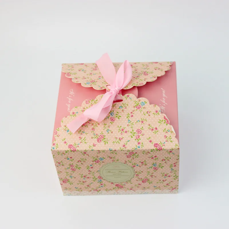 1 шт. коробка конфет Свадебная подарочная изысканная упаковка цветная Высокое