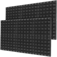 6pcs 300x300x50mm soundproofing panel studio acoustic panel soundproofing foam panel sound treatment studio room wall panels