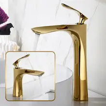 Nozzle For Faucet All Copper Basin Hot And Cold Water Tap Nozzle Bathroom Kitchen Faucet Nordic Gold Silver Sink Faucet Fitting