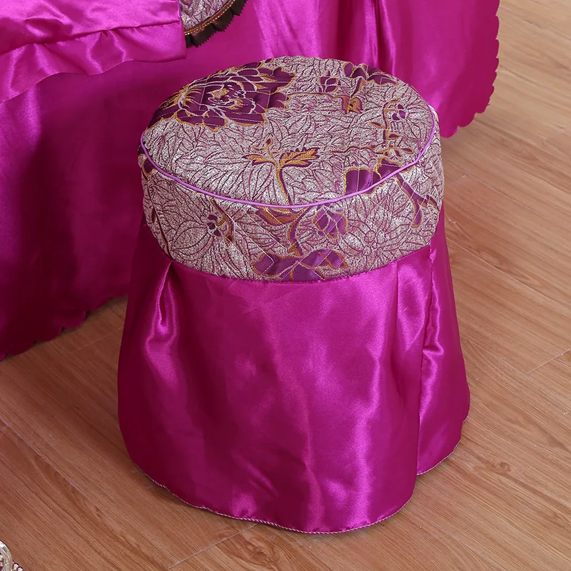 

34*40cm Beauty Salon Round Chair Cover Elastic Seat Cover Home Salon Chair Anti-slip Stool Cover 16 Styles