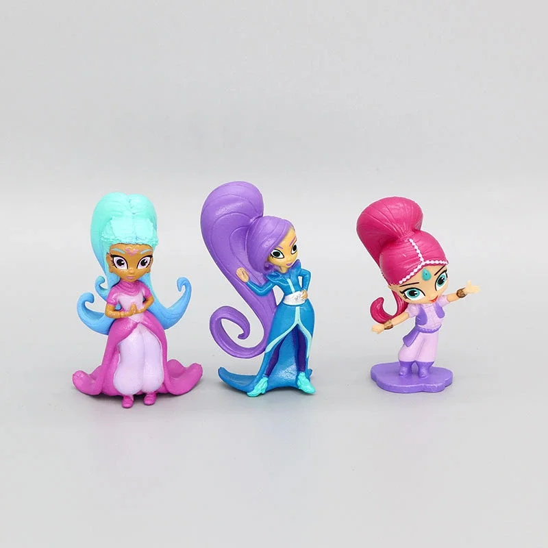 Новинка 12 шт. фигурки героев мультфильма желания феи сестры близнецы мерцающие