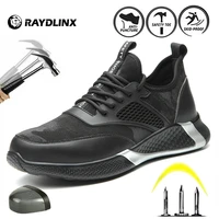 raydlinx mens protective shoes anti smash new electrician shoes lightweight breathable industries construction work shoes %c2%a0