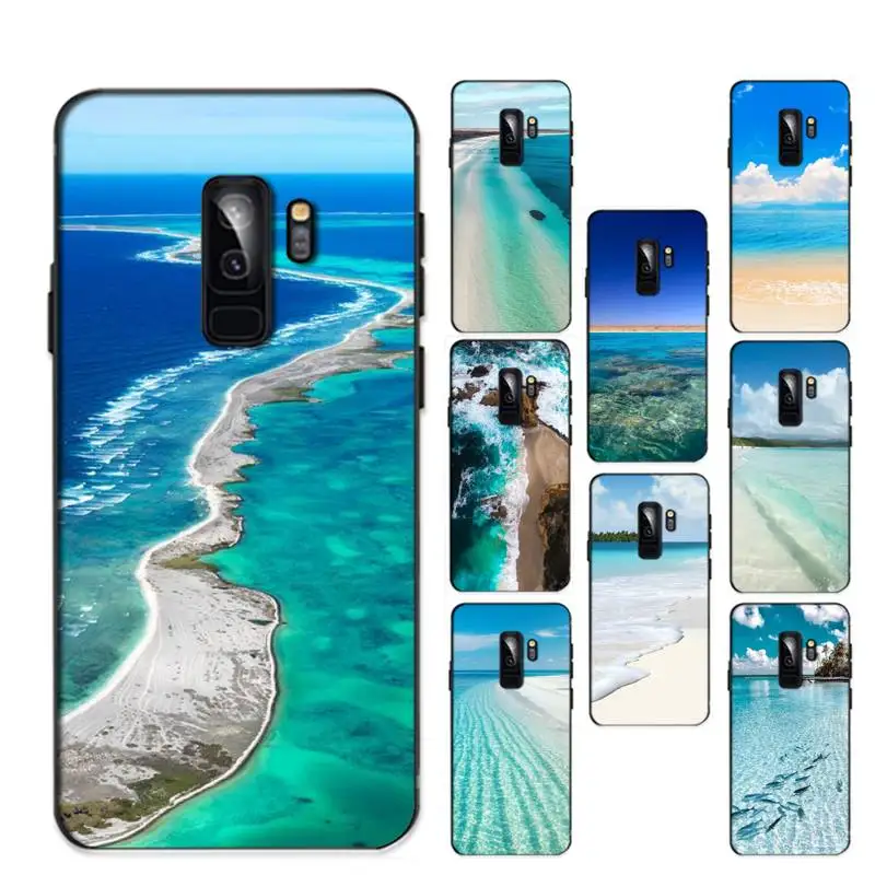 

Sea blue Sky beach Phone Case For Samsung Galaxy S 20lite S21 S21ULTRA s20 s20plus for S21plus 20UlTRA