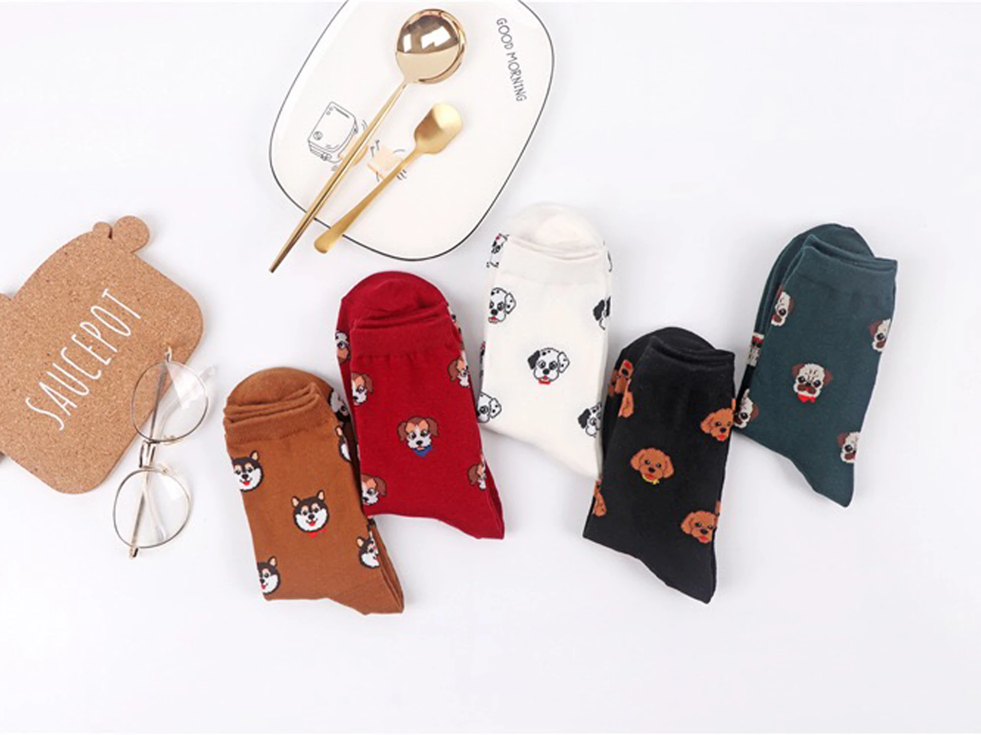 1 пара женские носки для скейтборда из чесаного хлопка | Женская одежда