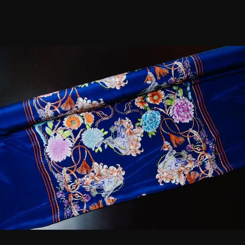 2021 Шелковый шарф ткань тканевый кардиган для творчества шелковый текстиль