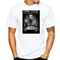 changes halloween michael myers halloween cereal killer black t shirt short sleeve round neck t shirt promotion top tee