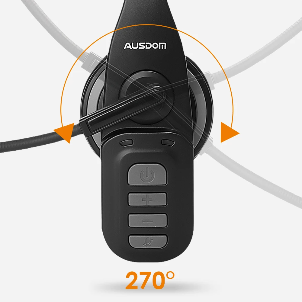 Беспроводная телефонная гарнитура [OriginalAUSDOM BW01 Bluetooth 5 0 микрофон с