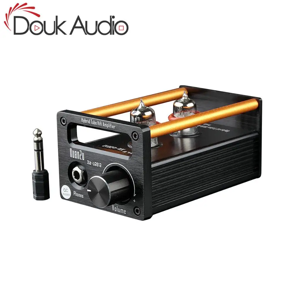 Douk аудио мини чистый класс Гибридный ламповый усилитель для наушников USB DAC HiFi стерео аудио предусилитель