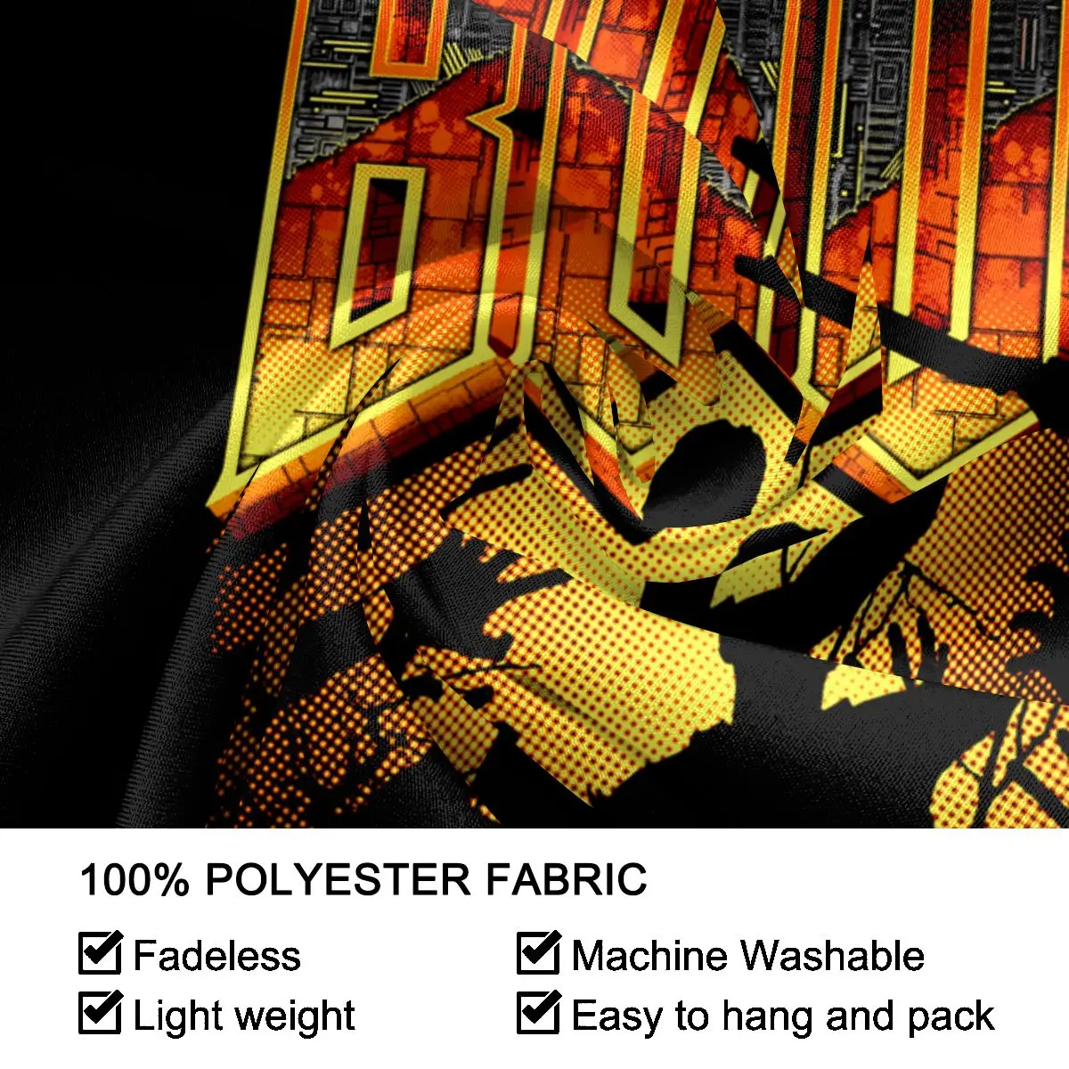 

Doom 4 Reboot Retro Box Art Tapestry Wall Hanging Bedspread Tapestries Polyester Picnic Blanket Printed