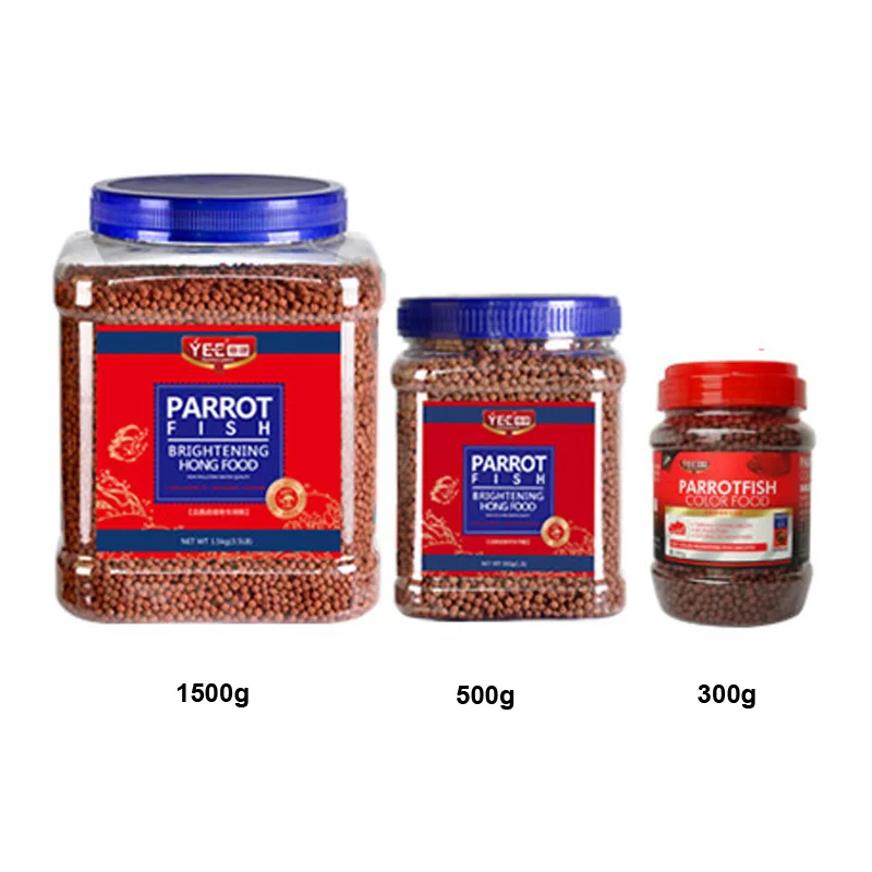 

Кровяной попугай, рыба, Красный Попугай, средние гранулы для улучшения цвета и здоровья