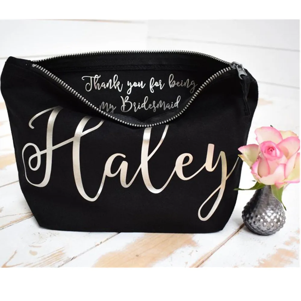 Индивидуальный подарок с благодарностью чехлы на молнии для свадебвечерние