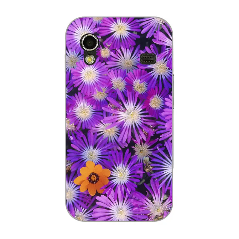 M099 Модные, мягкие, силиконовые чехлы для samsung Galaxy Ace S5830i GT S5830 GT-S5830i чехол с принтом задняя крышка мультяшная Роза узорная оболочка - Цвет: M099