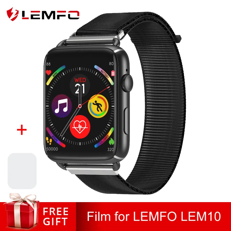 

LEMFO NEW LEM10 LTE 4G Smart Watch Android 7.1 1.88 Inch Big Screen 3GB + 32GB Sim Camera 700mah Battery Smartwatch Men Women