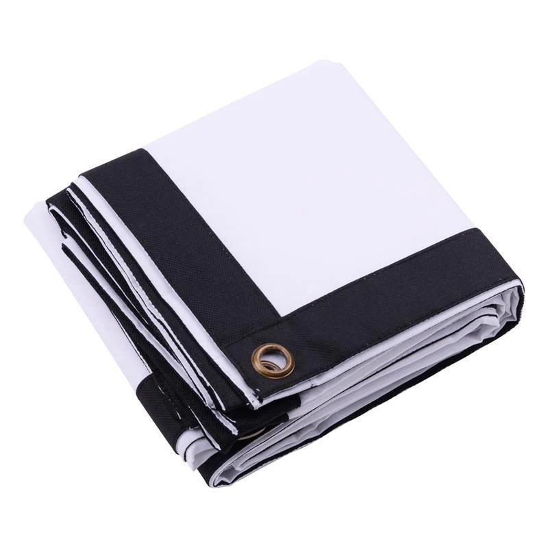 

Projector Soft Curtain 100 Inch / 4: 3 White High-End Fiber Synthetic Projector Dedicated Sn