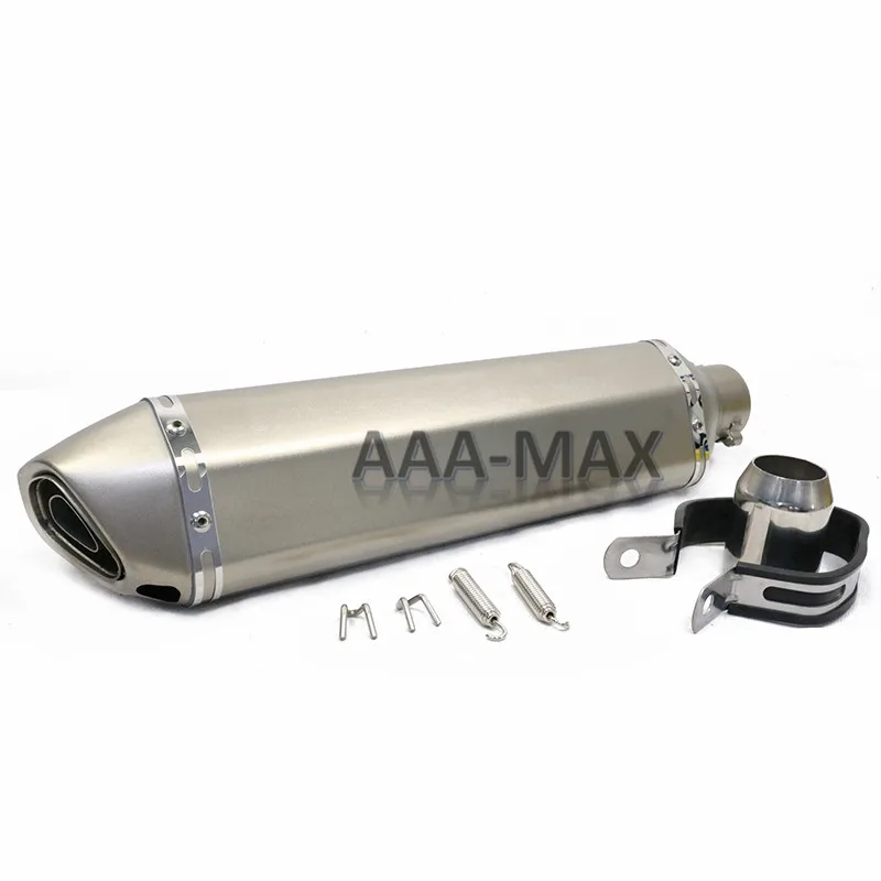 470 мм мотоцикл для Akrapovic выхлопная труба Escape универсальный скутер глушитель дБ убийца глушитель для Z250 MT-03 ATV Dirt Bike - Цвет: D