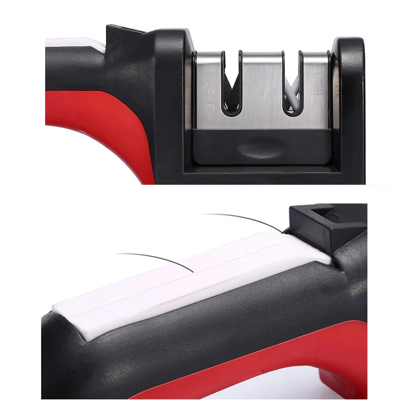 Многофункциональные Точилки для ножей Алмазные Керамические двухступенчатые