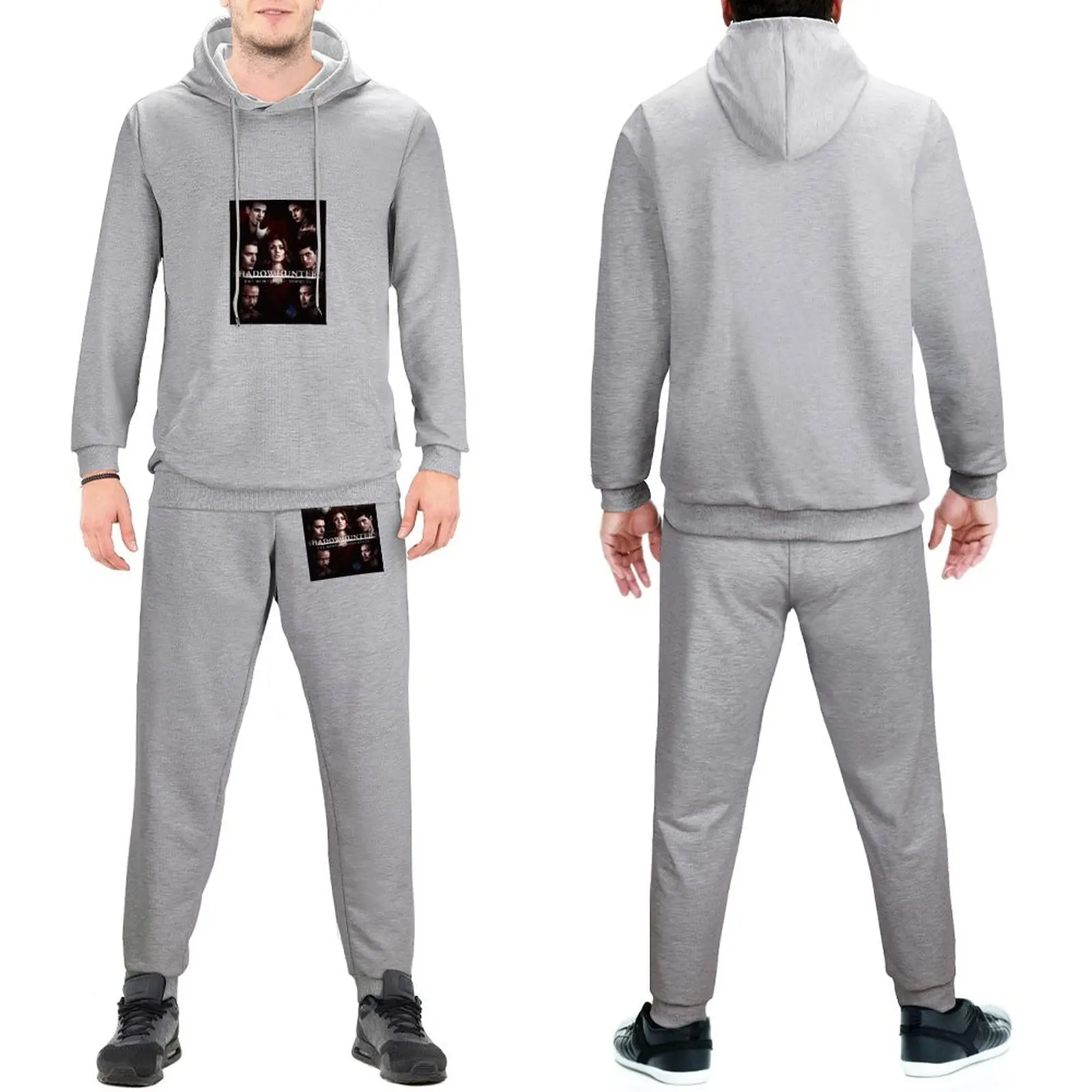 

Shadowhunters Tracksuit Set Shadowhunters - Poster Male Sweatsuits Fashion Sweatpants And Hoodie Set Christmas