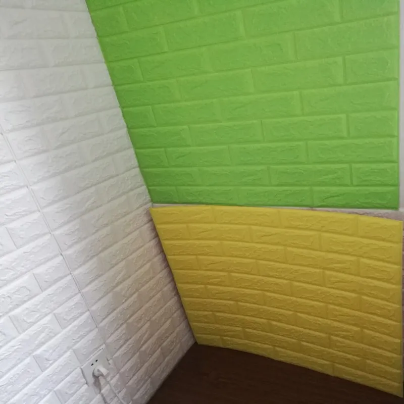 70*77 3D плиточная панель наклейка на стену DIY пенопластовые наклейки школа детский сад Настенные обои-покрытие детская спальня декор для гостиной