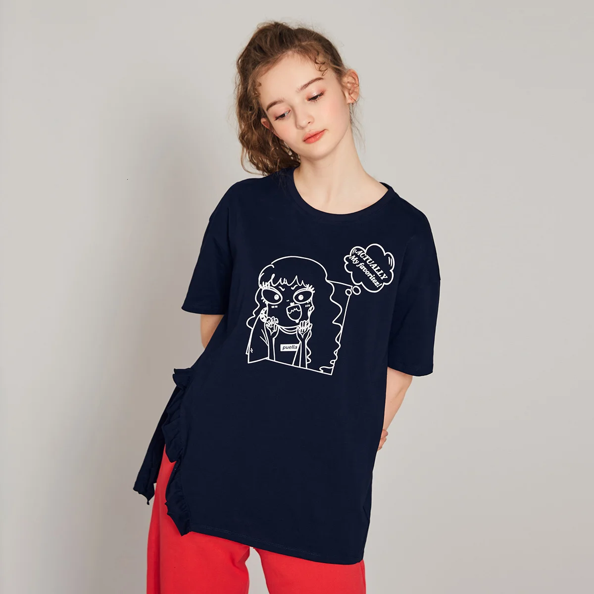 Футболка с короткими рукавами для женщин коллекция 2019 года летняя одежда