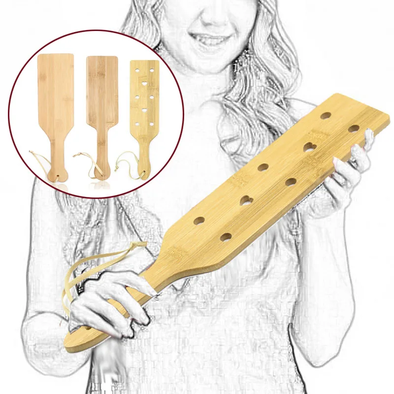 Плетка из бамбука большого размера для шлепков плетка фетиша - Цена: 313.85