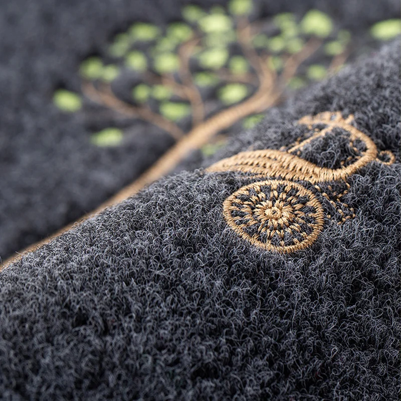 Противоскользящий коврик для кухни спальни балкона ванной с принтом длинный