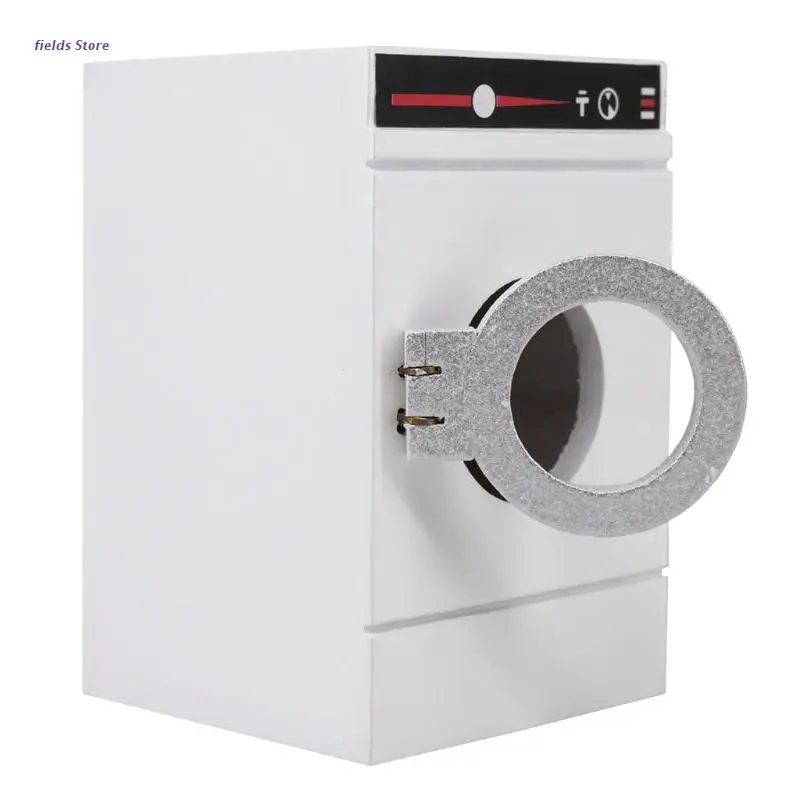 

1/12 Dollhouse Miniature Roller Washing Machine Washer Home Appliance Bathroom XX9E
