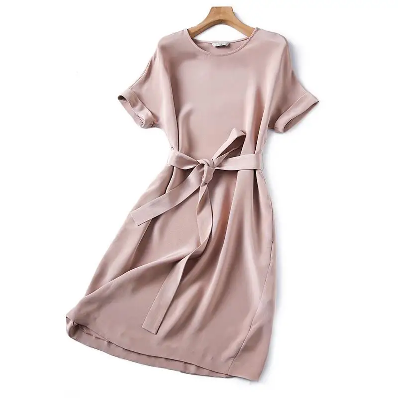 

Elegant dress short sleeve summer new elegant slim dress