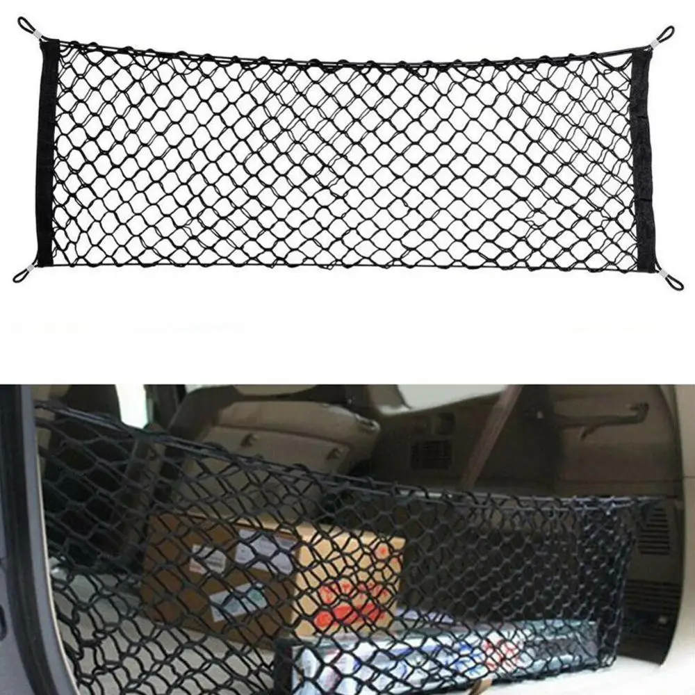 

Car Accessory Envelope Style Trunk Cargo Net Storage Netting Organizer Universal C2O2