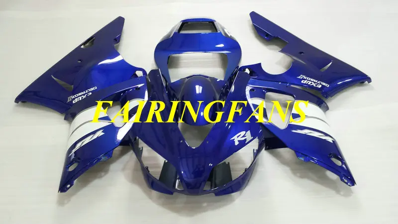 Комплект обтекателей для мотоцикла YAMAHA YZFR1 98 99 YZF R1 YZF1000 1998 1999 ABS синие Обтекатели