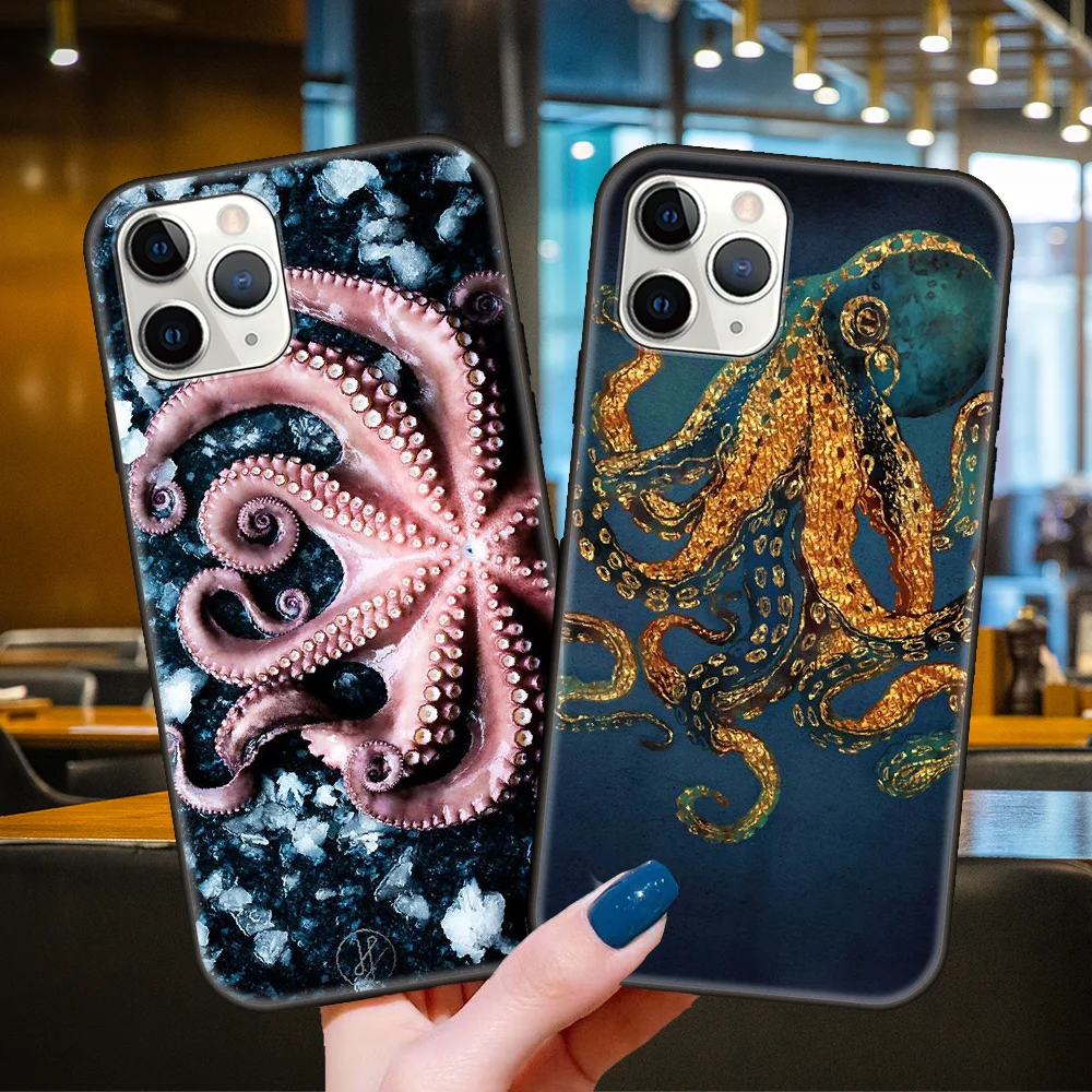 Чехол для телефона Apple IPhone 12 Mini 11 Pro XS MAX XR X 8 7 6 Plus 2020 черный водонепроницаемый чехол