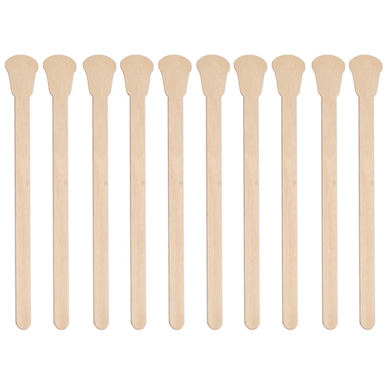 

10/30/50Pcs Disposable Hair Removal Stick Wooden Sticks Waxing Wax Spatulas Tongue Depressor Wax Spatula Stick Beauty Health