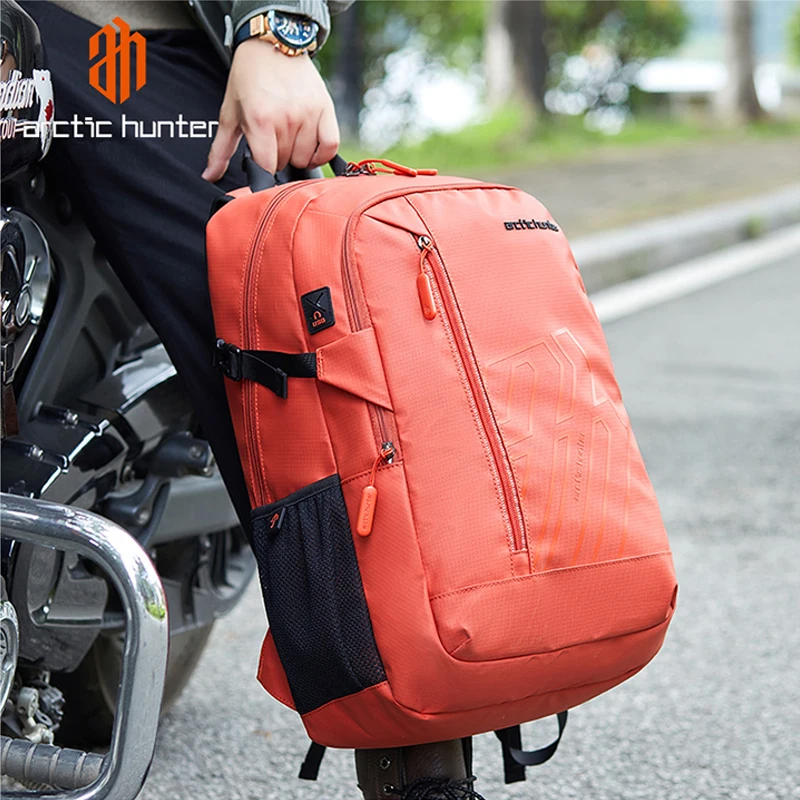 Рюкзак ARCTIC HUNTER мужской с USB зарядкой модный ранец для ноутбука 15 6 дюйма сумка